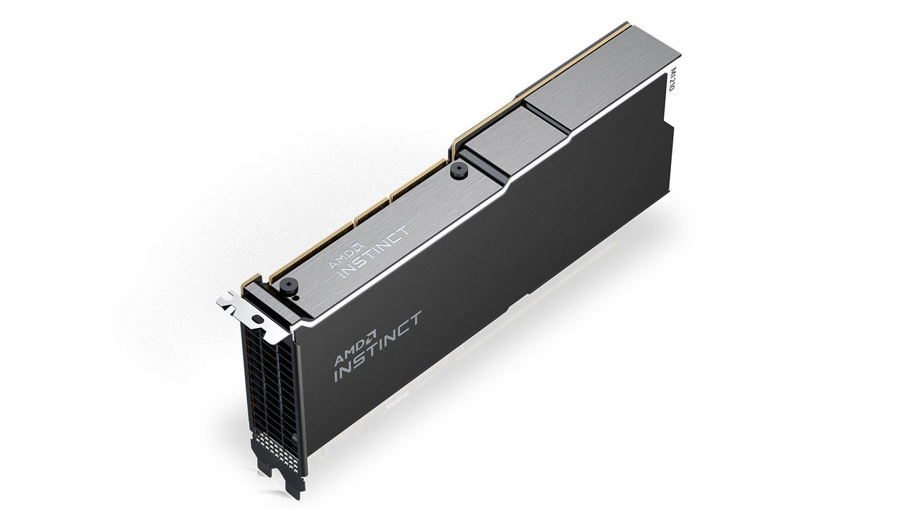 AMD Radeon Instinct MI210 images and slides