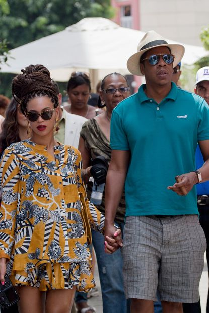 Beyonce Knowles and Jay-Z in Cuba