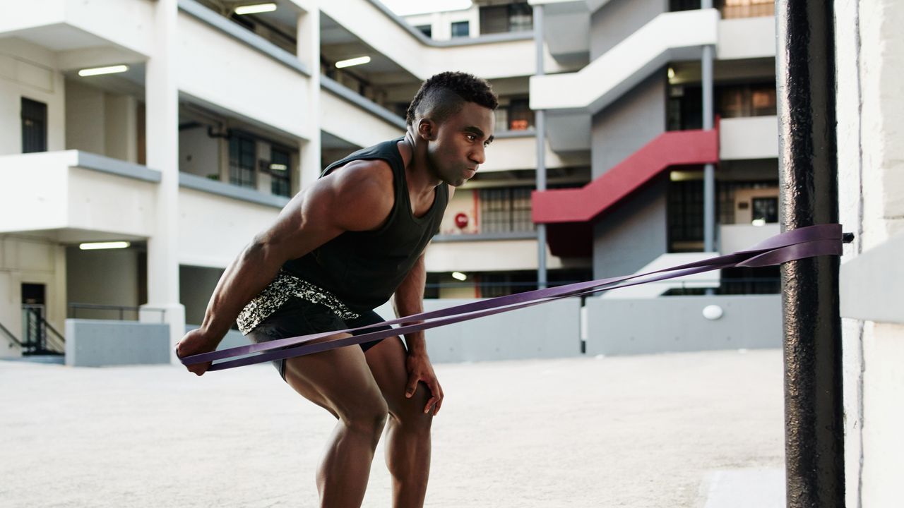 resistance band workout