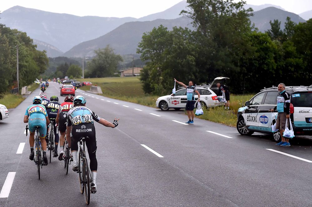Tony Martin in the breakaway.