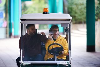 TV tonight Alex and Josh let the buggy take the strain