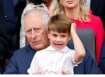 Prince Louis Charles lap