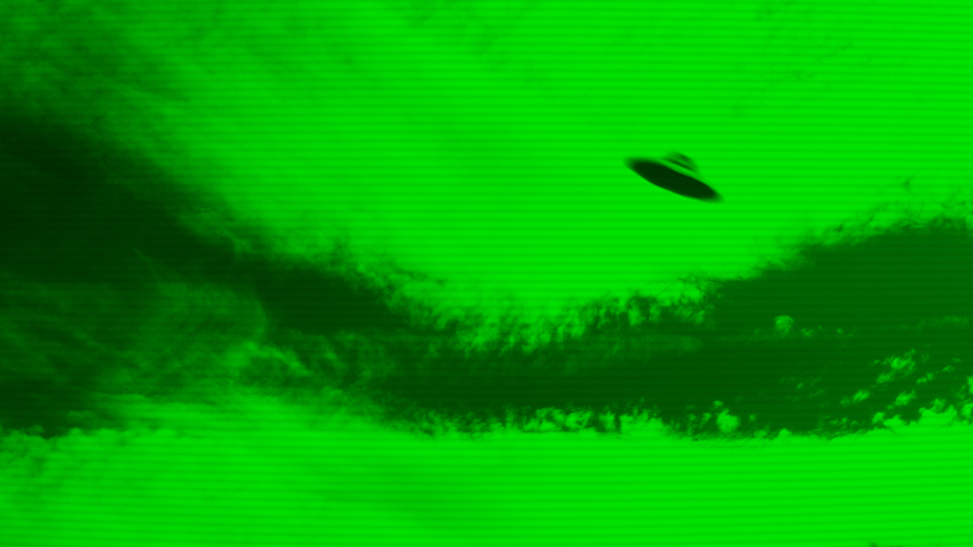An image showing a UFO was allegedly captured on closed circuit television (CCTV) in the United Kingdom in 2008.