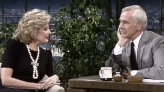 Barbara Walters and Johnny Carson on The Tonight Show