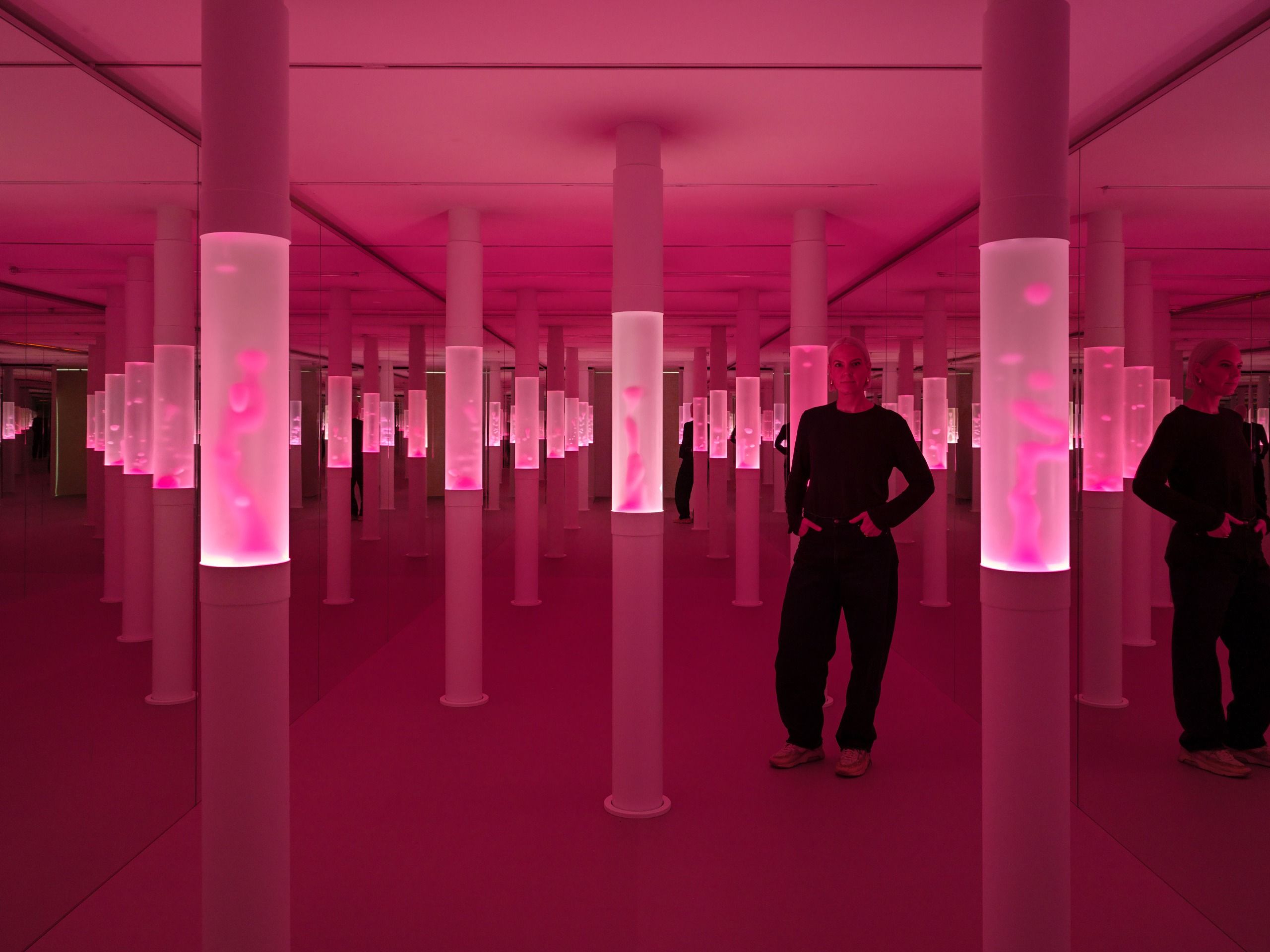 Sabine Marcelis glows for it with a pink lava lamp collab