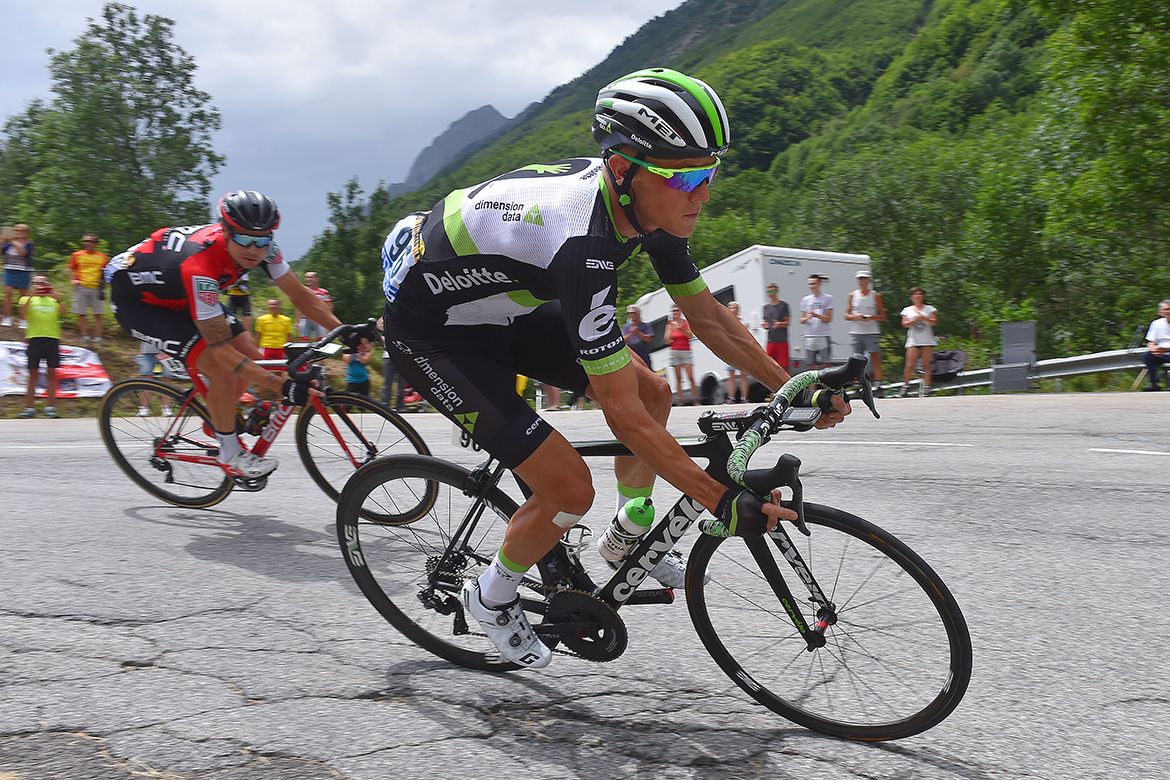 Serge Pauwels on stage 17 of the Tour de France
