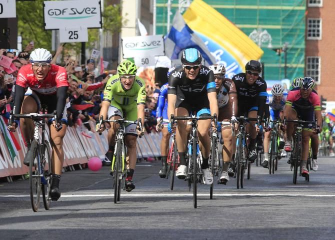 Marcel Kittel (Giant Shimano) had to come from behind to win stage 3 at the Giro d'Italia