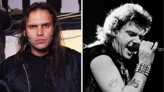 Blaze Bayley in 1995 and Paul Di'Anno in 1981