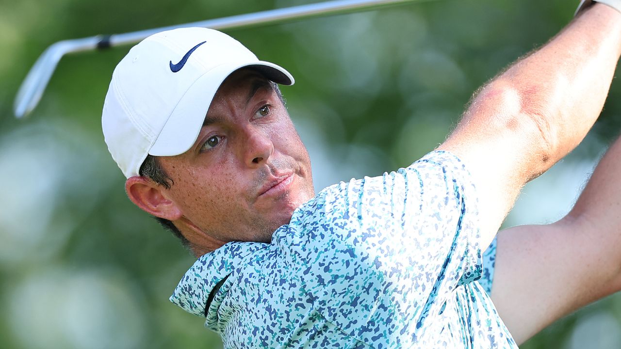 Rory McIlroy at the BMW Championship at Olympia Fields