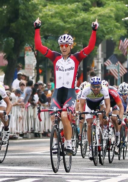 Ben Kersten (Fly V Australia) celebrates a big win.