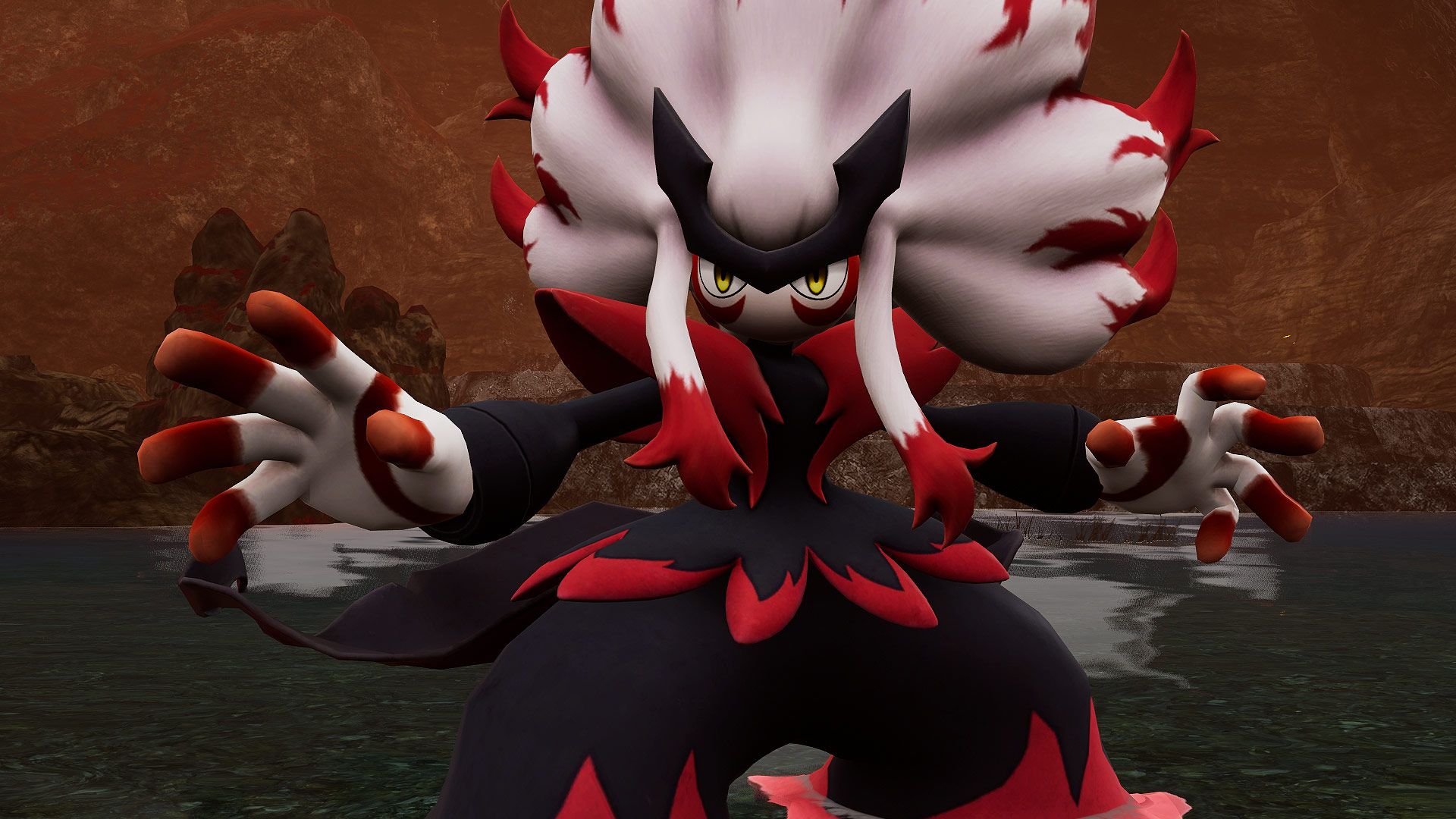 Palworld - Renjishi, a bipedal kabuki-like giant pal