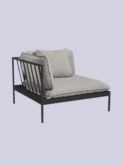 B&ouml;nan Modular Sofa, Sunbrella Sling Light Grey