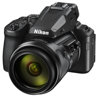 Nikon Coolpix P950 against a white background