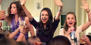 Katheryn Hahn Mila Kunis and Kristen Bell party in Bad Moms