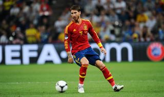 Sergio Ramos of Spain