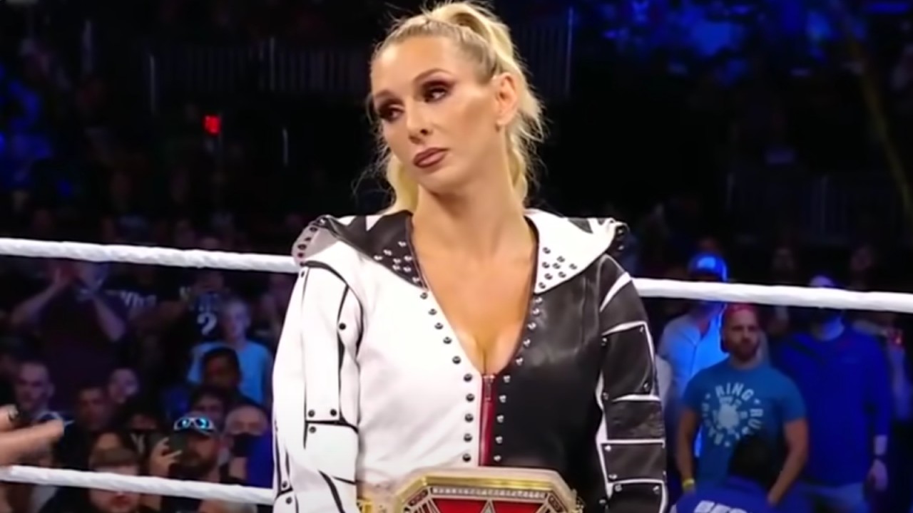 Becky Lynch fixes a problem in her program with Charlotte Flair