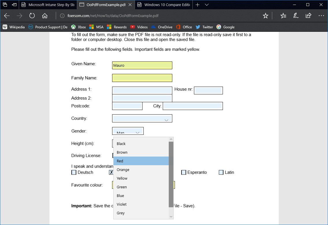How to use Microsoft Edge as a PDF reader in the Windows 10 Fall ...