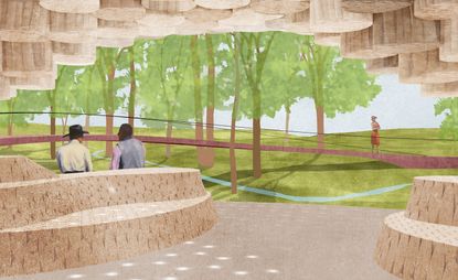 Francis Kéré to design Tippet Rise pavilion- Interior View Of The Pavilion