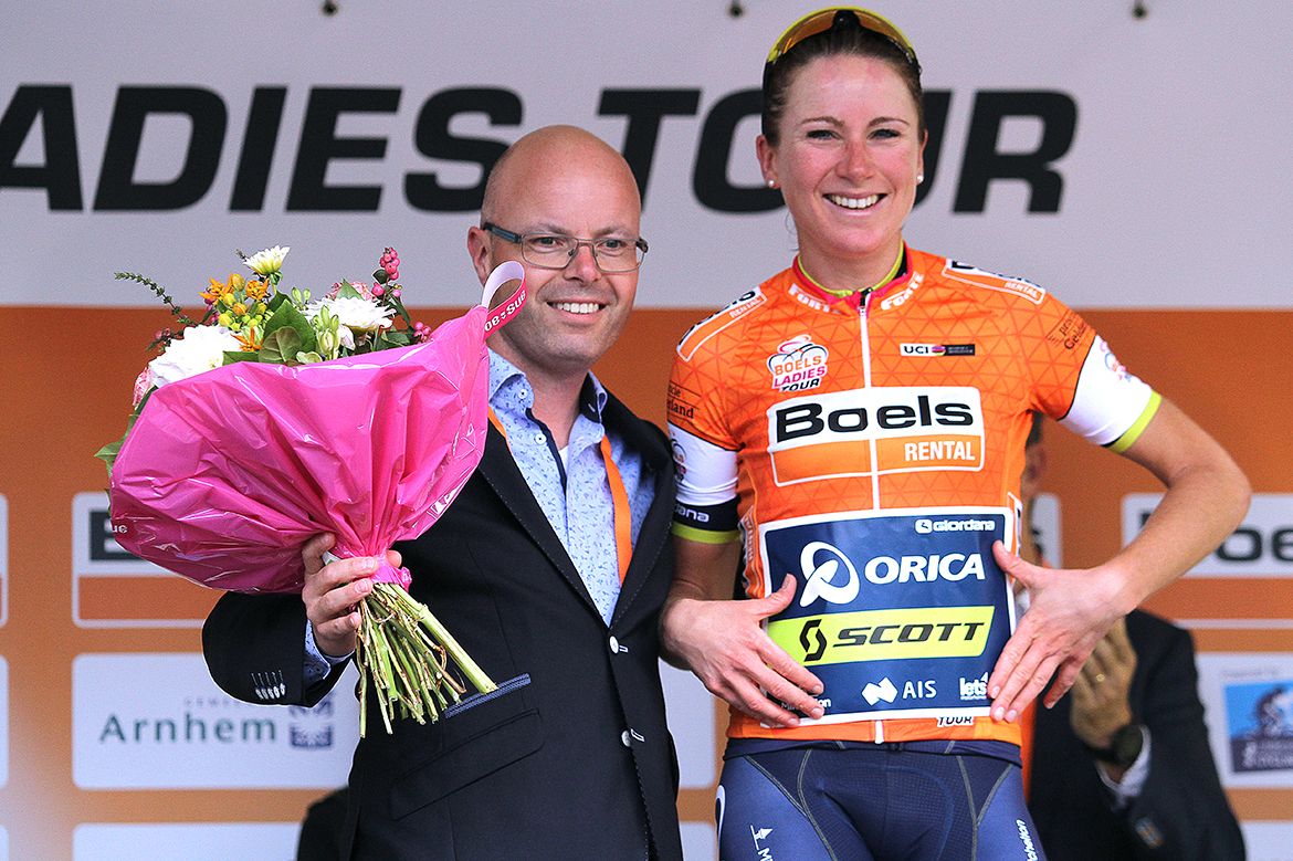 Annemiek van Vleuten remained atop the general classification after the fifth stage of the Boels Ladies Tour