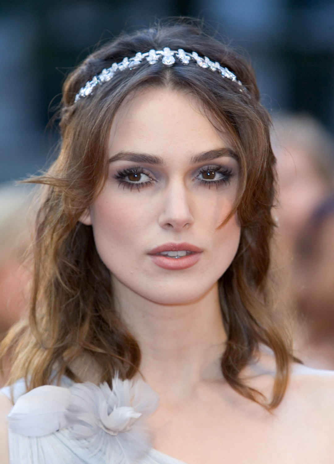 Keira Knightley attends the Atonement UL premiere in London in 2007