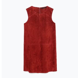  Suede dress, £49.99, Zara