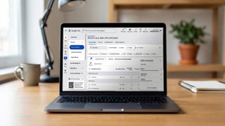 Screenshot of Google ads on macbook