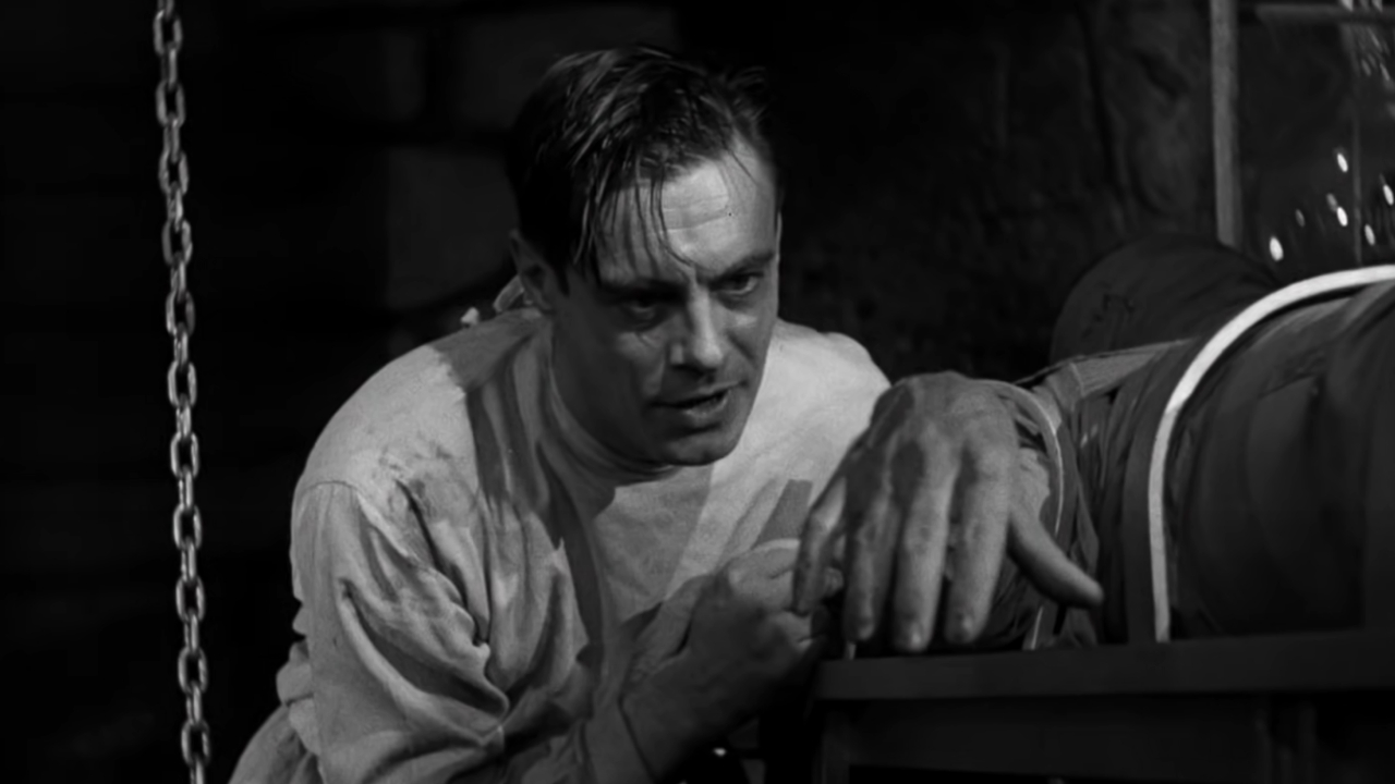 Colin Clive in Frankenstein