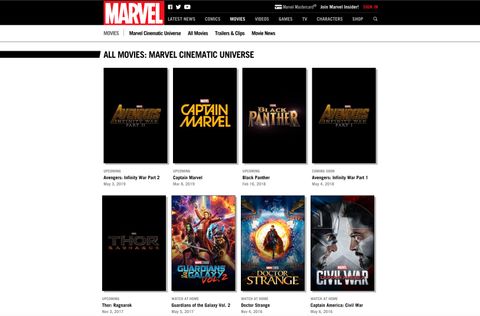 7 key typographic trends in Marvel movie logos | Creative Bloq