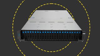 The Broadberry CyberServer EPYC EP1-226T on the ITPro background