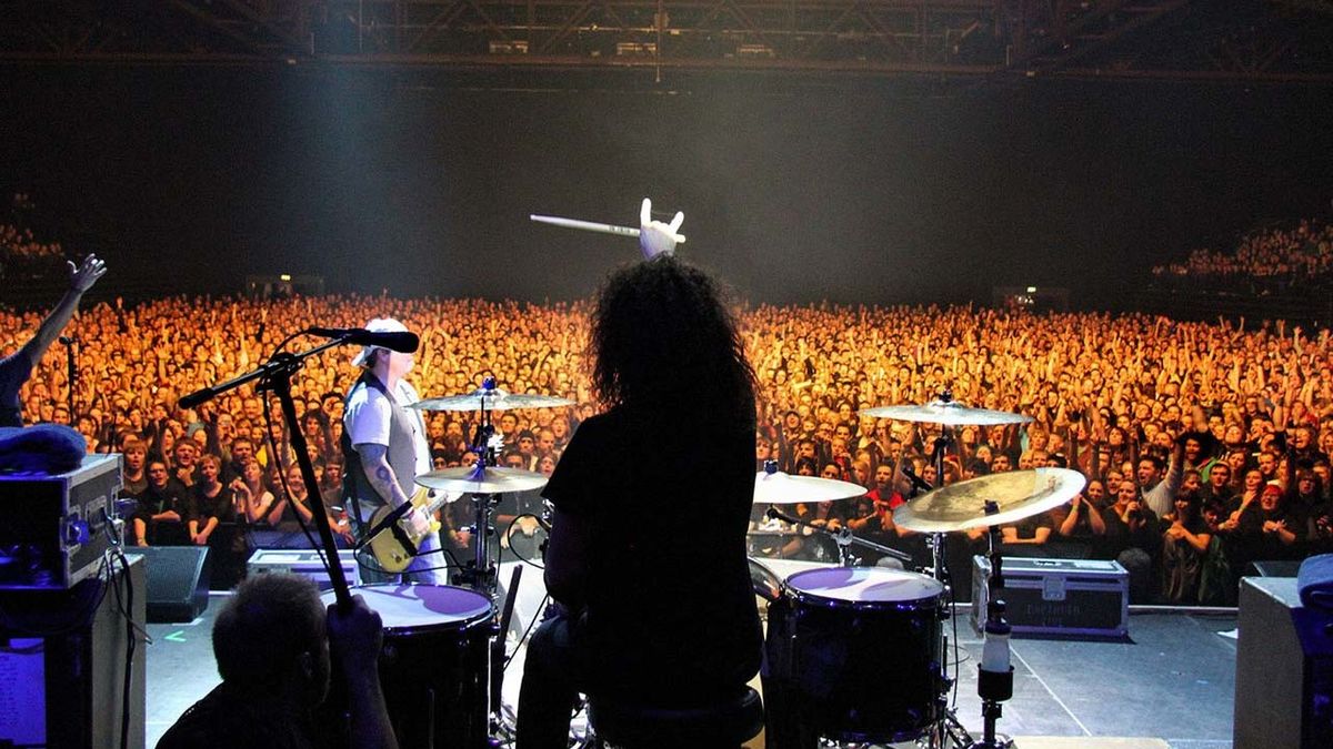 What the drummer sees: behind the kit with Metallica, Rush, AC/DC and ...