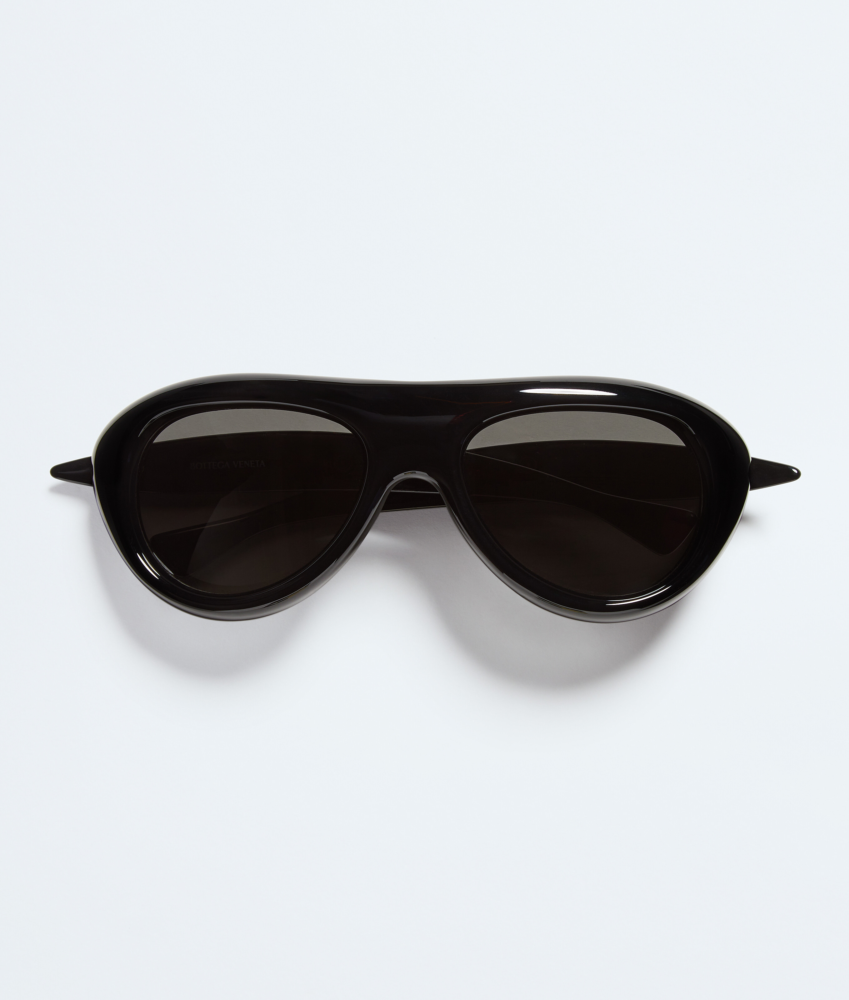 Sardine Aviator Sunglasses in Black/grey