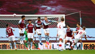 James Ward-Prowse curls in a free-kick