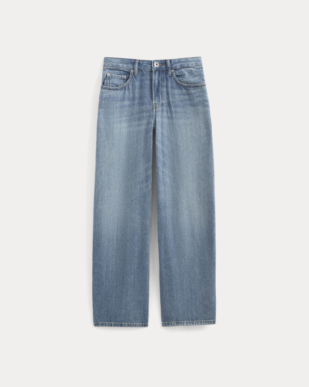 Loose Curve Jean | Tungsten Bright - 23