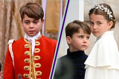 Prince George, Princess Charlotte and Prince Louis