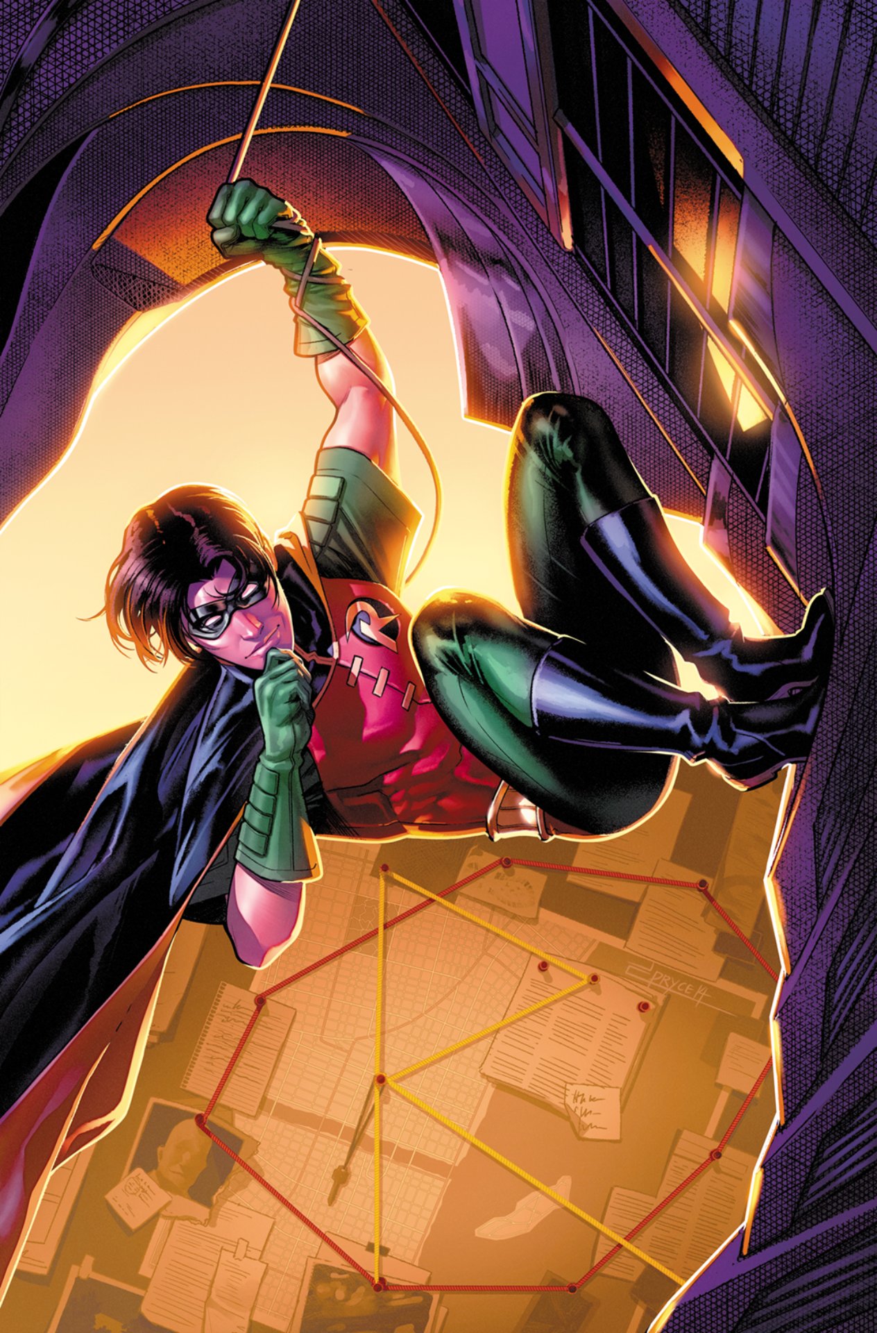 Tim Drake: Robin #1 1:100 variant by Jamal Campbell