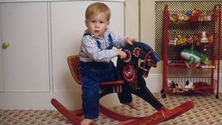 Prince Harry In Playroom