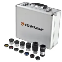 Celestron Accessory Kit With Five 1.25" Plossl Eyepieces, 2x Barlow and Filter Set Celestron Accessory Kit With Five 1.25" Plossl Eyepieces, 2x Barlow and Filter Set