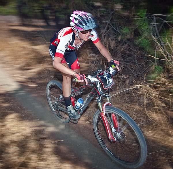 Allison Mann (Sho-Air/Specilaized) takes a win in the pro women's field.
