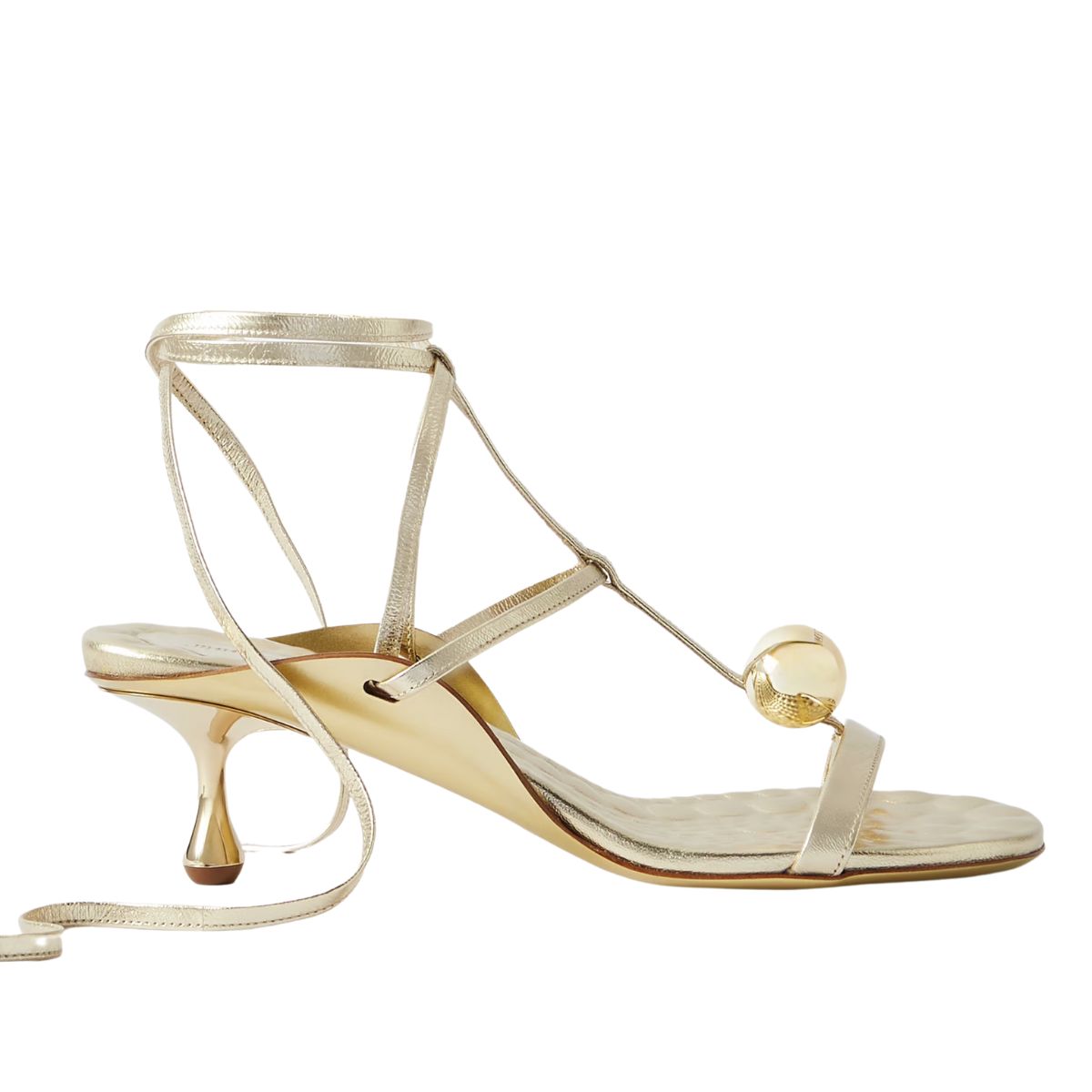 Freja 70 Paillette-Embellished Suede Sandals
