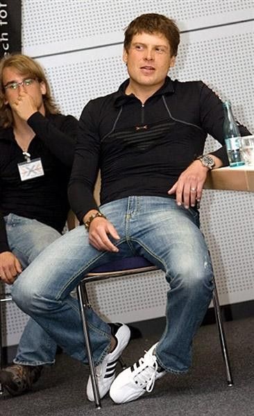 Ullrich appeared for a press conference at Eurobike 2007