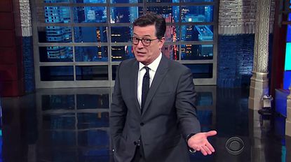 Stephen Colbert is still terrified over President Trump