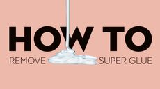 how to remove super glue