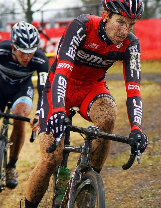 Face of a leader- Kerry Werner Jr. (USA BMC U23 Development Team) smokes the pack.