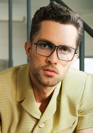 portrait of man wearing glasses