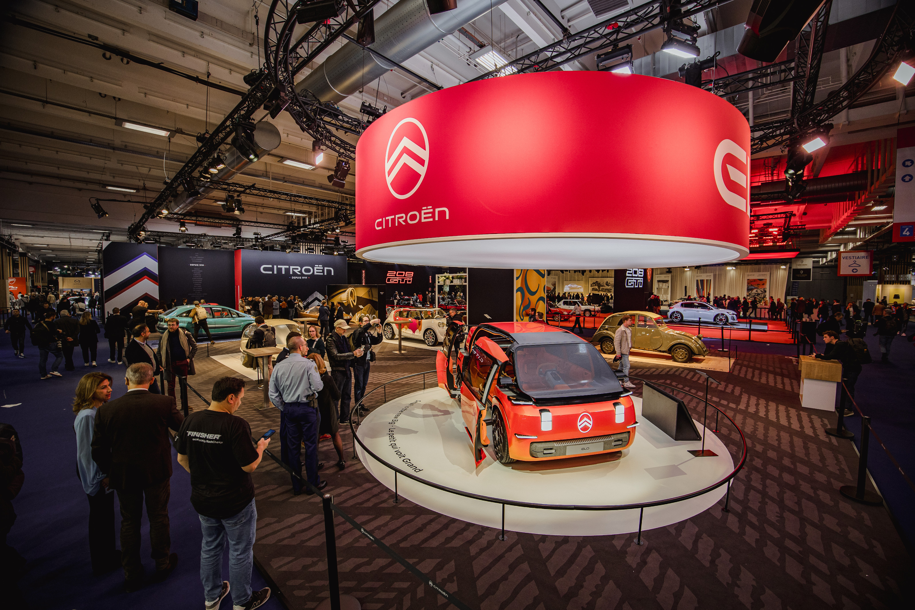 The new Citro&amp;euml;n ELO Concept made its public debut in France