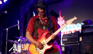 Guitar Shorty performs at the the sixth annual Big Blues Bender at Vinyl inside the Hard Rock Hotel & Casino on September 08, 2019 in Las Vegas, Nevada