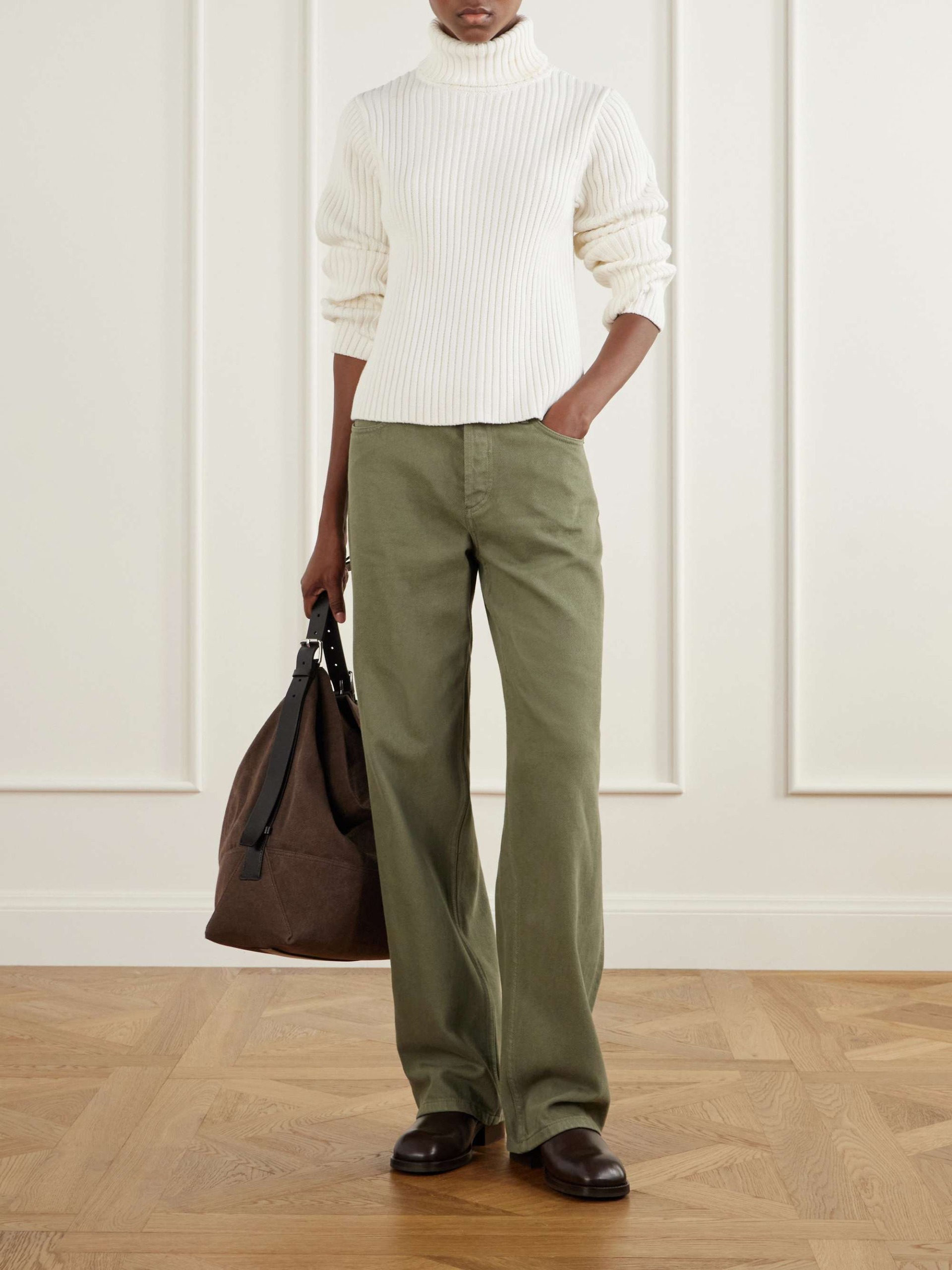 Everyday Mid-Rise Straight-Leg Jeans