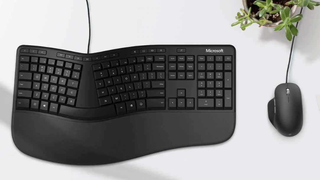 microsoft classic ergonomic keyboard