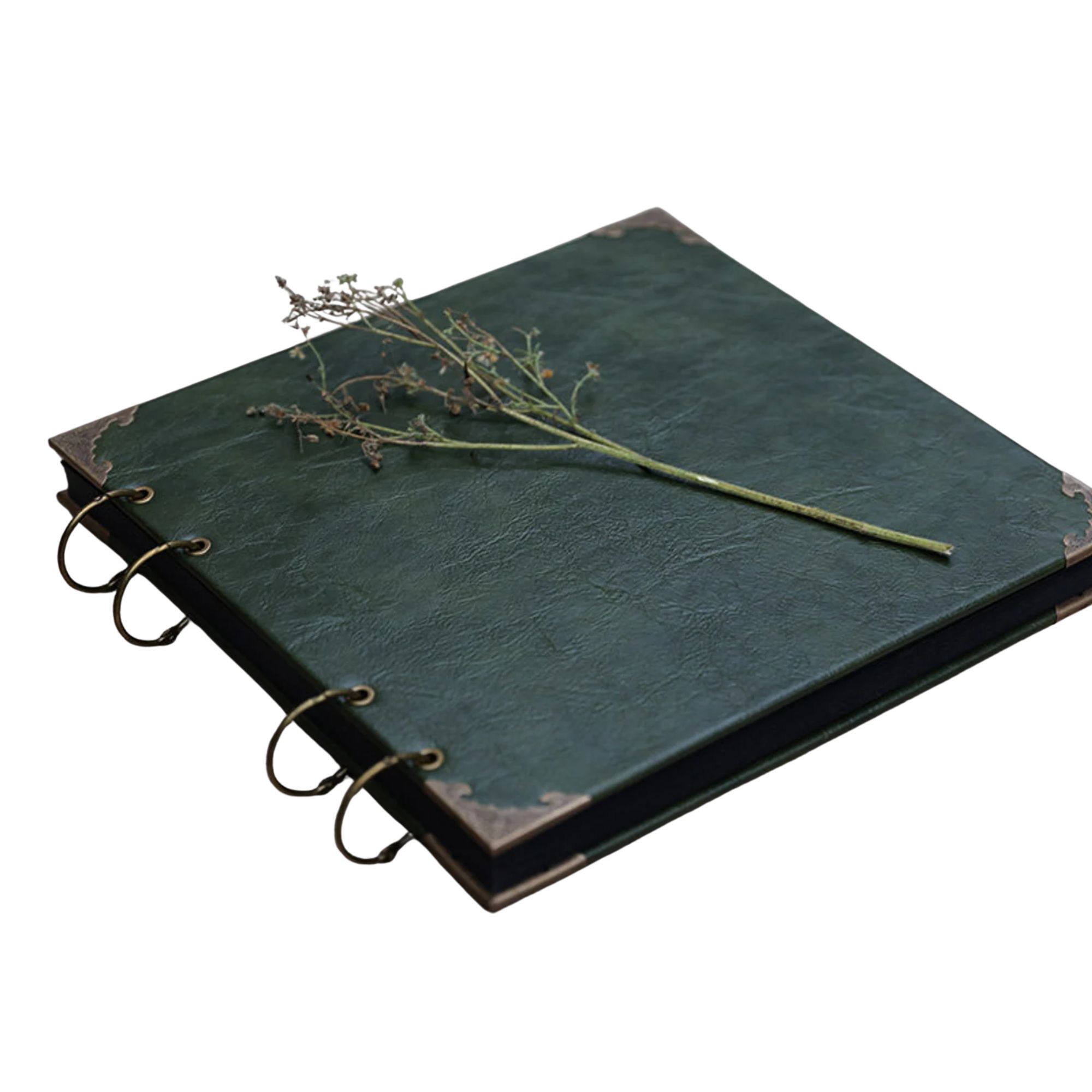 Leather scrapbook