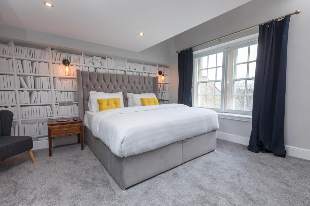 A bedroom at The Lawrence Hotel, Lancashire